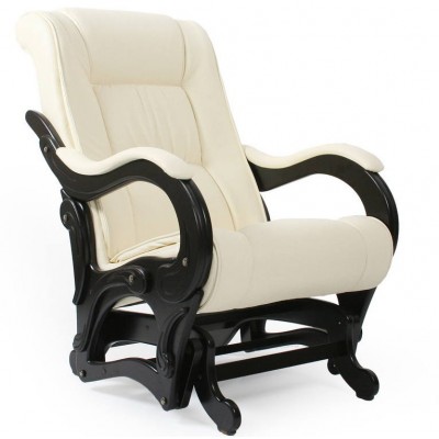 Кресло-качалка Комфорт Модель 78 венге/ Dundi 112 фото