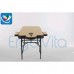 Массажный стол Бежевый (осн)+коричневый ErgoVita MASTER ALU COMFORT PLUS 2 фото