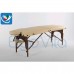 Массажный стол Бежевый+коричневые ноги ErgoVita MASTER 3 фото