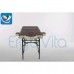 Массажный стол Коричневый (осн)+Кремовый ErgoVita MASTER ALU PLUS 2 фото