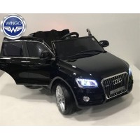 Детский электромобиль WINGO AUDI Q5 NEW LUX (Лицензионная модель) Черный