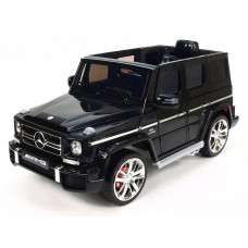 Детский электромобиль WINGO MERCEDES G63 LUX (Лицензионная модель) Черный
