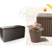 Ящик садовый BOXE BOARD коричневый 1 фото