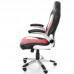 Офисное кресло Calviano 121 SPORT white/red/black 1 фото