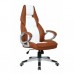 Офисное кресло Calviano CARRERA коричнево-белое NF-6623 фото