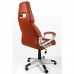 Офисное кресло Calviano CARRERA коричнево-белое NF-6623 1 фото
