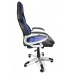 Офисное кресло Calviano Carrera (NF-6623) черно-синее 1 фото
