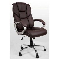 Офисное кресло Calviano Eden-Vip 6611 (коричневое)