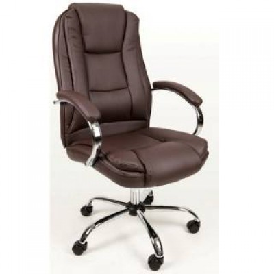 Офисное кресло Calviano Vito 3138 темно-коричневое фото