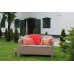 Скамья - диван 2-х местная Corfu Love Seat, капучино 1 фото