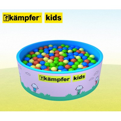 Сухой бассейн Kampfer Kids [розовый + 300 шаров] фото
