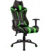 Офисное кресло Aerocool AC120 AIR-BG черно-зеленый с перфорацией 2 фото