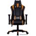 Офисное кресло Aerocool AC220 AIR-BO черно-оранжевый с перфорацией фото