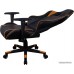 Офисное кресло Aerocool AC220 AIR-BO черно-оранжевый с перфорацией 3 фото