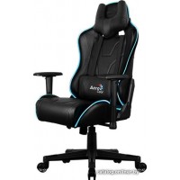 Офисное кресло Aerocool AC220 RGB-B черный с перфорацией                         RGB подсветка