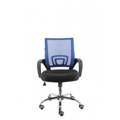 Офисное кресло CS-9 23 Синяя сетка фото