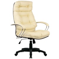 Офисное кресло LK-14 CH 720 Бежевая кожа