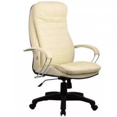 Офисное кресло LK-3CH 720 Бежевая кожа фото