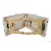 Массажный стол Atlas Sport складной 2-с деревянный 70 см кремовый 1 фото