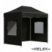 Тент садовый Helex 4322 3x2х3м полиэстер черный 3 фото